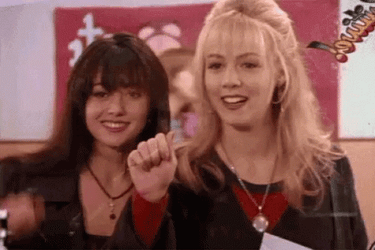 Shannen Doherty Thumbs Up Beverly Hills 90210 GIF