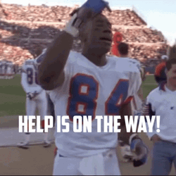 Shannon Sharpe In Football Field GIF