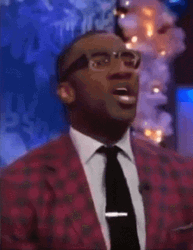 Shannon Sharpe Shouting Lost Game GIF