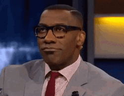 Shannon Sharpe Thinking Deeply GIF