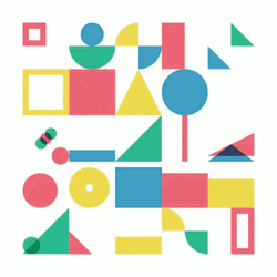 Shapes Animation Loop GIF