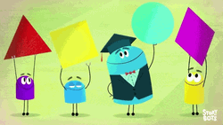 Shapes Colorful Cartoon GIF