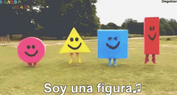 Shapes Cute Dance Mascots GIF