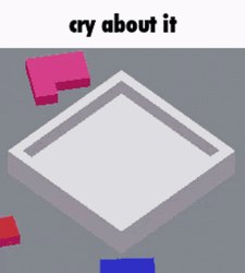 Shapes Puzzle Cry About It GIF