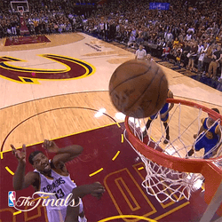 Shaq Dunking Almost Fail GIF