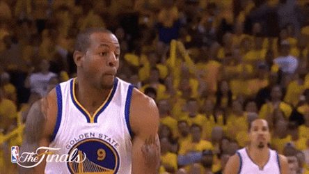 Shaq Dunking The NBA Finals GIF