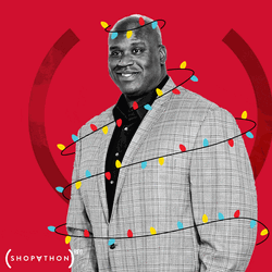 Shaquille O'neal Colorful Lights GIF