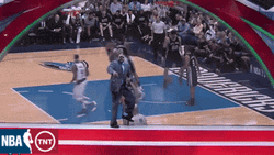 Shaquille O'neal Dancing NBA Basketball Game GIF