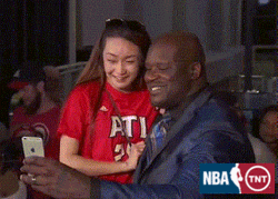 Shaquille O'Neal Fan Happy Tears GIF