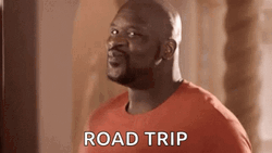 Shaquille O'Neal Road Trip Meme GIF
