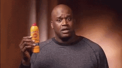 Shaquille O'neal Shocked Ahh GIF