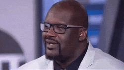 Shaquille O'Neal Take Off His Glasses And Walk Away GIF