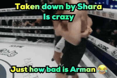 Shara Takes Down Arma GIF