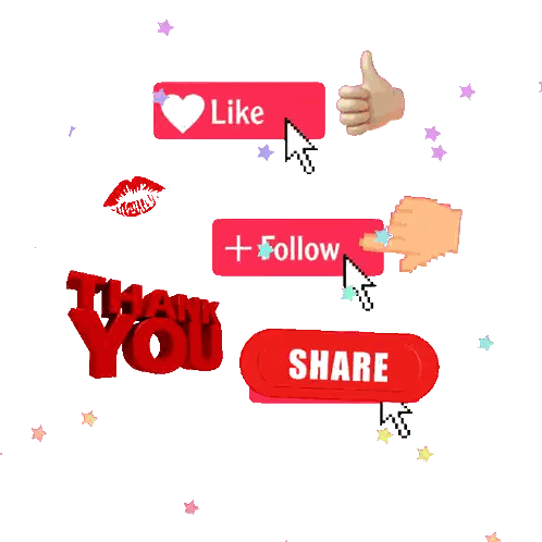 Share Button Surrounded By Others GIF