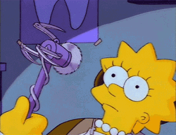 Share Scary Tool Lisa Simpson GIF