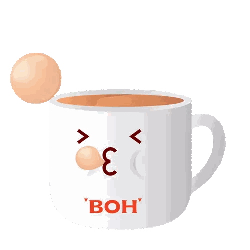 Share Your Love For Teh Boh Tea Sticker