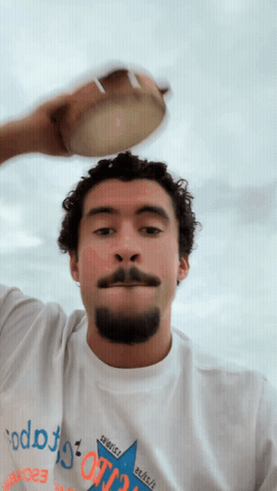 Shark Puppet With Easy Cheese GIF
