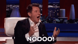 Shark Robert Screams Nooo In Shark Tank GIF
