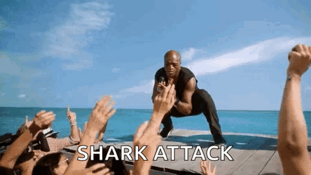 Shark Week Attack GIF
