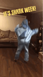 Shark Week Happy Dance GIF