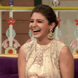 Sharma Anushka Laughing GIF