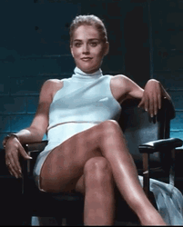 Sharon Stone Basic Instinct GIF