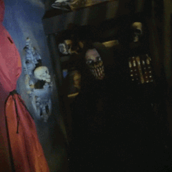 Sharp Teeth Mask Scary Face GIF