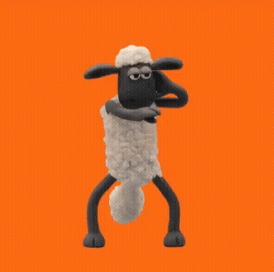 Shaun The Sheep Dancing With Hula Hoop GIF