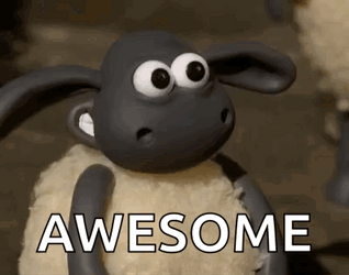 Shaun The Sheep Thumbs Up Everything Is Awesome GIF