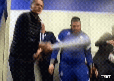 Shaved Head Man Walking Says Filo Bro GIF