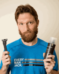 Shaving Makes You Look Youthful GIF