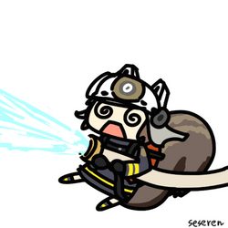 Shaw Arknights Having Struggle GIF