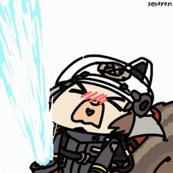 Shaw Arknights High Pressured Water GIF
