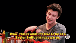 Shawn At Taylor Swift Birthday GIF