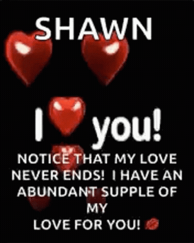 Shawn I Love You My Love Never Ends GIF