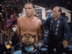 Shawn Michaels Arrogant Grand Entrance  GIF