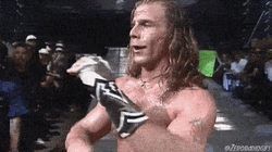 Shawn Michaels Imagine Playing Flute GIF