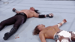 Shawn Michaels Playing Dead GIF