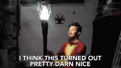 Shazam It Turned Out Pretty GIF