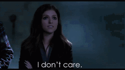 She Doesn't Care Anna Kendrick GIF