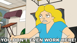 She Doesn't Even Go Here Debbie Harper GIF