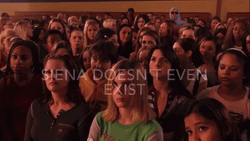 She Doesn't Even Go Here Siena Meme GIF