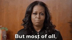 She Is Herself Michelle Obama GIF
