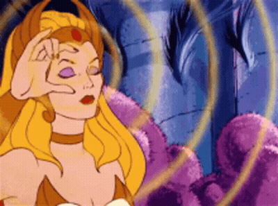 She-Ra Making Circle Around Head GIF