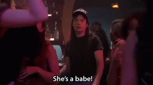 She'S A Babe GIF