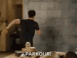 She Said Yes Parkour GIF