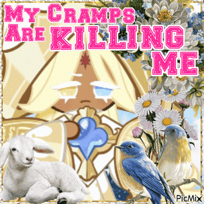 Sheep And Birds With Cramps Are Killing Me GIF