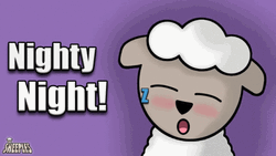 Sheeples Nighty Night GIF