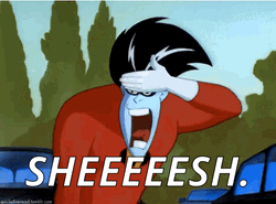 Sheesh Exhausting Cartoon GIF