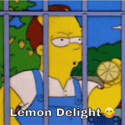 Shelbyville Simpsons Lemon Delight  GIF